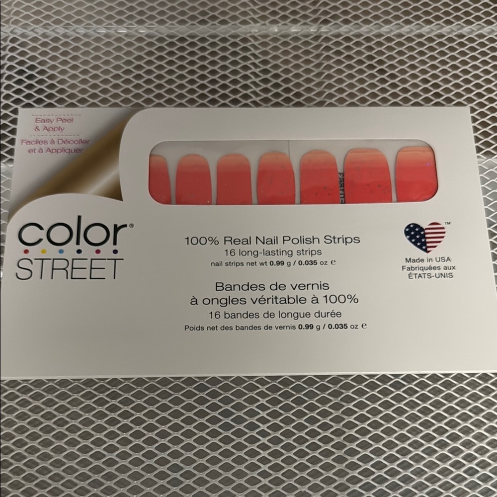Color Street Nail Strips - coral coulture